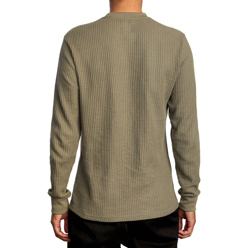 Load image into Gallery viewer, RVCA Day Shift Thermal Long Sleeve Shirt
