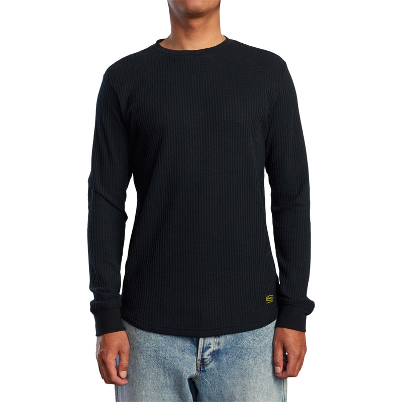 Load image into Gallery viewer, RVCA Day Shift Thermal Long Sleeve Shirt
