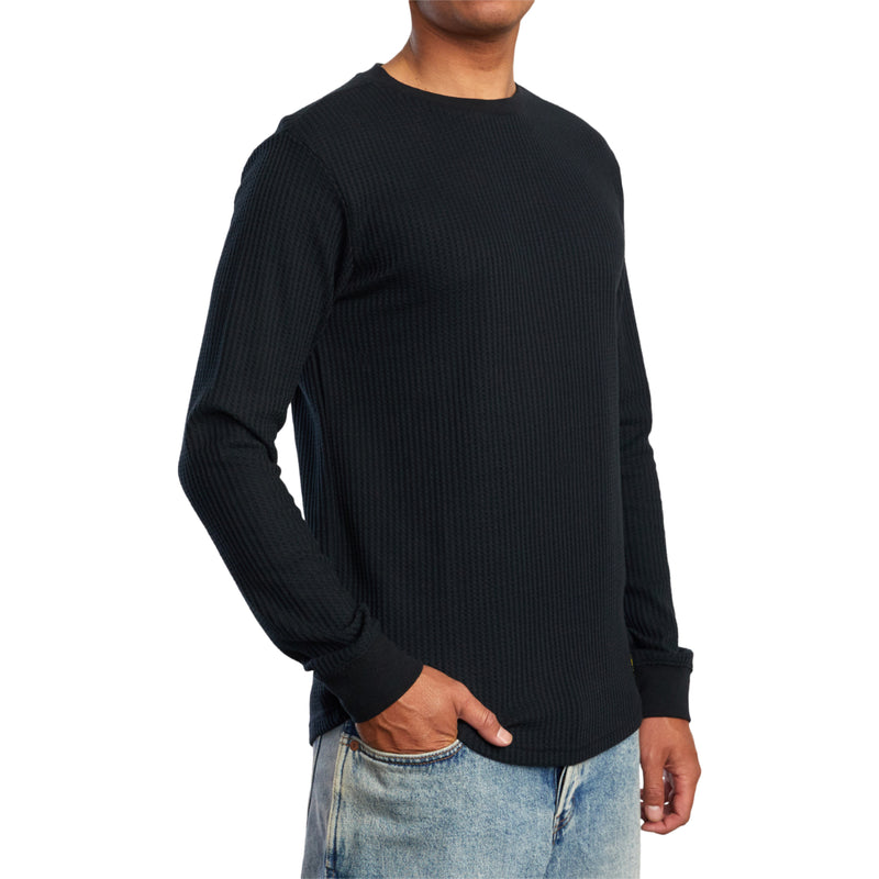 Load image into Gallery viewer, RVCA Day Shift Thermal Long Sleeve Shirt
