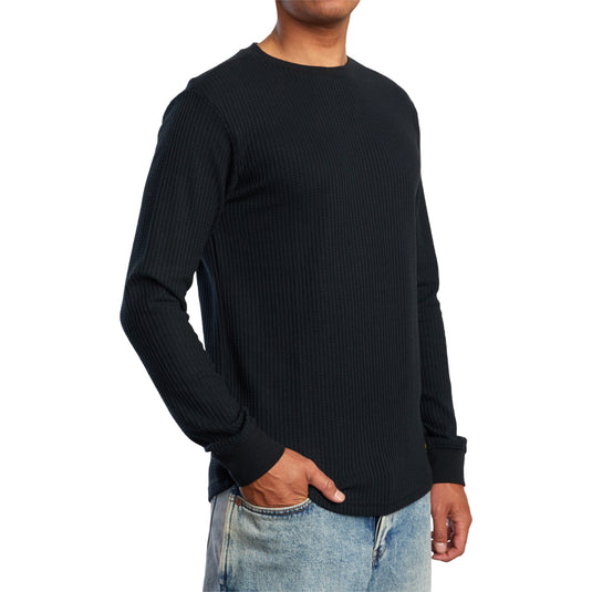 RVCA Day Shift Thermal Long Sleeve Shirt