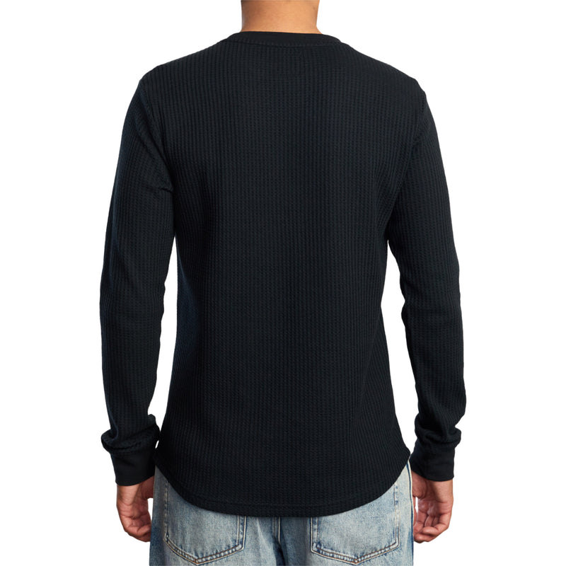 Load image into Gallery viewer, RVCA Day Shift Thermal Long Sleeve Shirt
