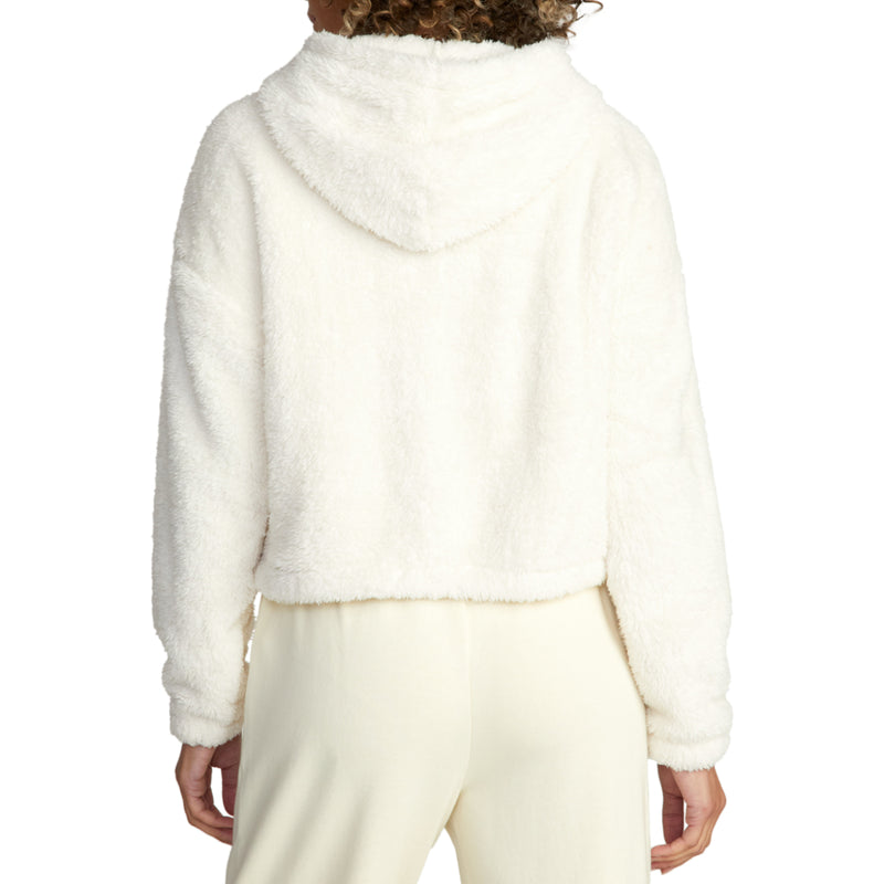 Load image into Gallery viewer, RVCA Women&#39;s Fuzzy Zip-Up Hoodie
