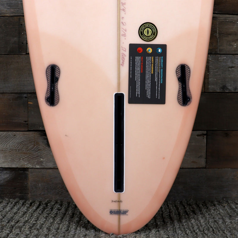 Load image into Gallery viewer, Salt Gypsy Dusty Retro 7&#39;4 x 21 ¾ x 2 ⅞ Surfboard - Blush Tint
