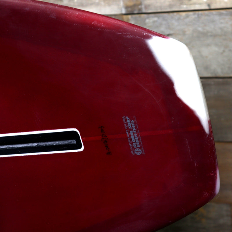 Load image into Gallery viewer, Salt Gypsy Dusty Retro 9&#39;0 x 22 ½ x 3 Surfboard - Merlot Tint • REPAIRED
