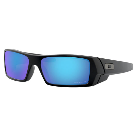 Oakley Gascan Polarized Sunglasses Matte Black Prizm Sapphire