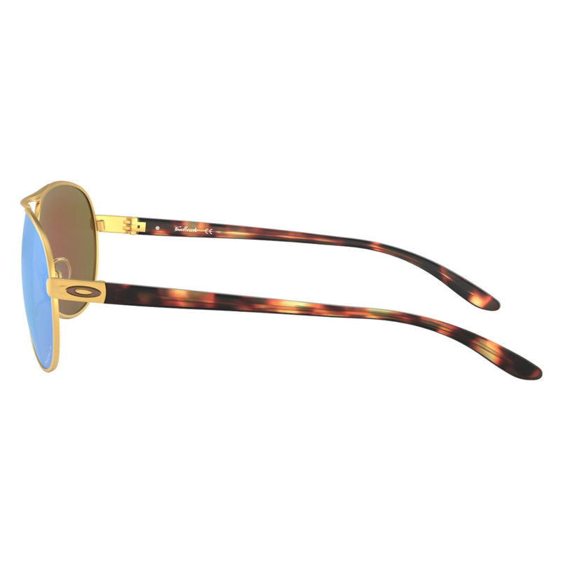 Load image into Gallery viewer, Oakley Women&#39;s Feedback Polarized Sunglasses - Satin Gold/Prizm Violet
