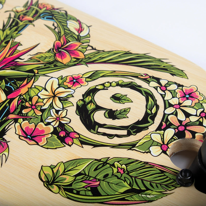 Load image into Gallery viewer, Sector 9 Fractal Flora 36&quot; Longboard Complete
