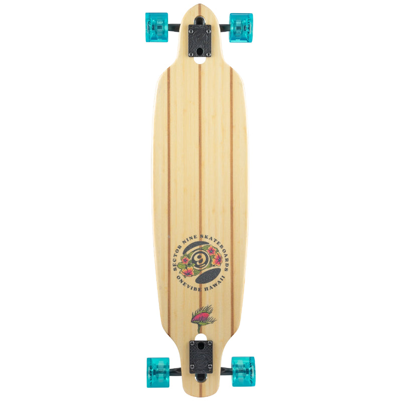 Load image into Gallery viewer, Sector 9 Fractal Flora 36&quot; Longboard Complete
