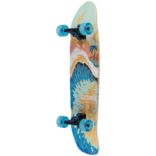 Sector 9 Bamboozler Bora Bora 31.5" Skateboard Complete