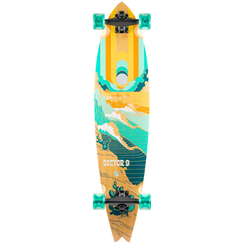 Load image into Gallery viewer, Sector 9 Offshort Baja 39.5&quot; Longboard Complete
