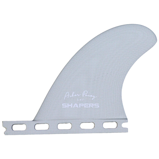 Shapers Asher Pacey Futures Compatible Twin + 1 Fin Set - 5.55"