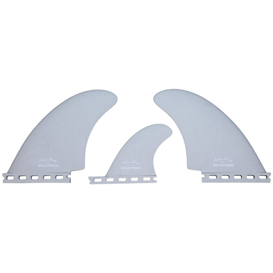 Shapers Asher Pacey Futures Compatible Twin + 1 Fin Set - 5.55"