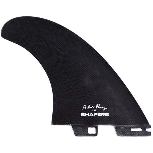 Shapers Asher Pacey FCS II Compatible Twin + 1 Fin Set - 5.59"