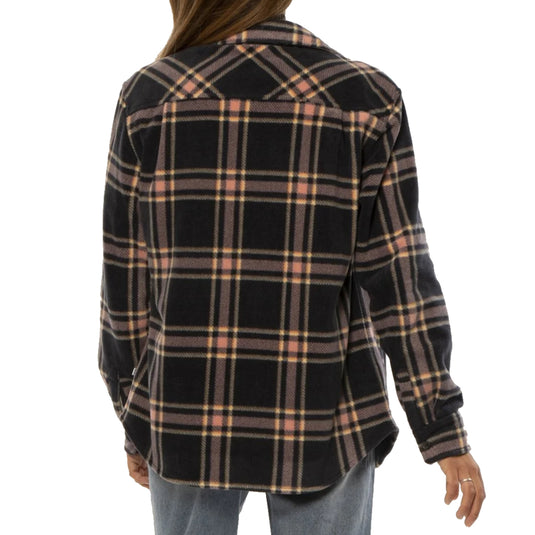 Sisstrevolution Women's Nights Button Down Flannel