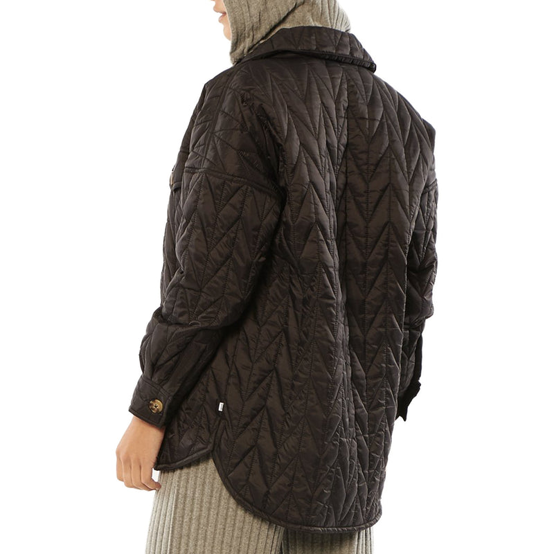 Load image into Gallery viewer, Sisstrevolution Women&#39;s Rory Woven Quilted Jacket
