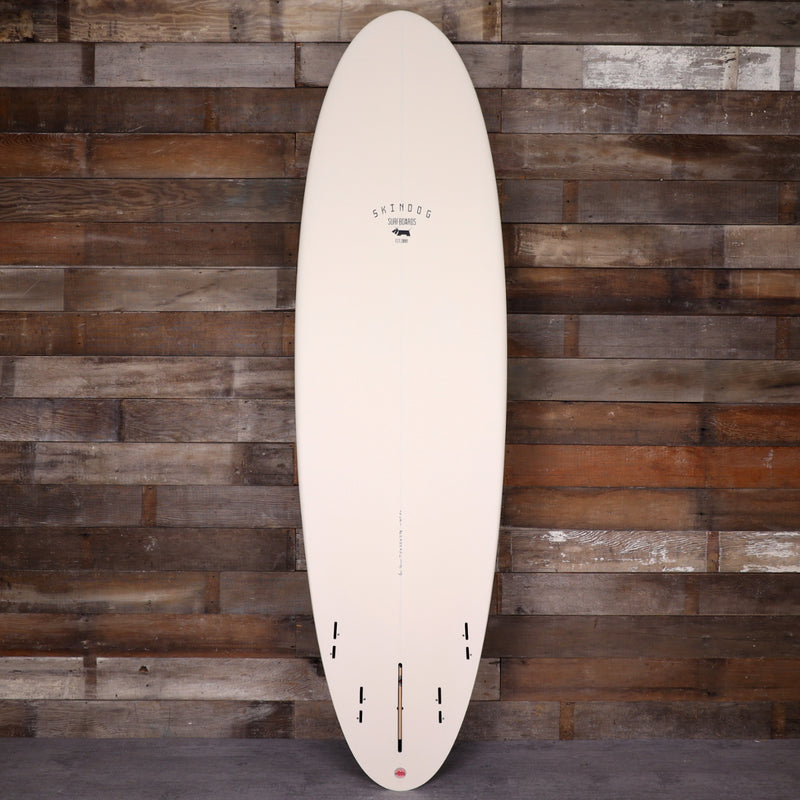 Load image into Gallery viewer, Skindog The OVA Thunderbolt Red 7&#39;0 x 22 x 2 ⅞ Surfboard - Silver
