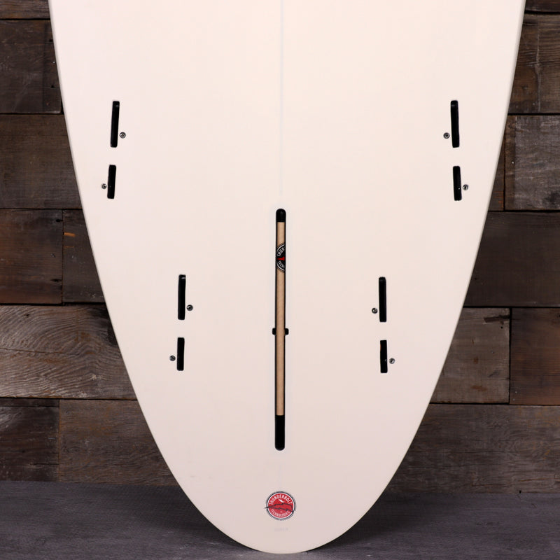 Load image into Gallery viewer, Skindog The OVA Thunderbolt Red 7&#39;0 x 22 x 2 ⅞ Surfboard - Silver
