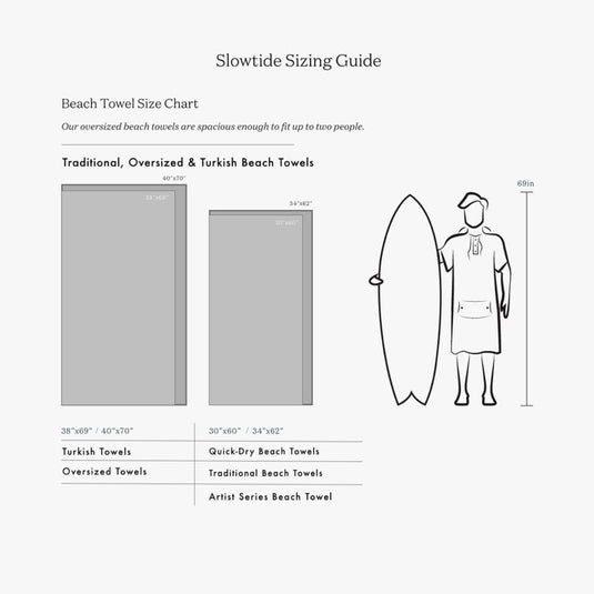 Slowtide Desert Sage Pocket Beach Towel