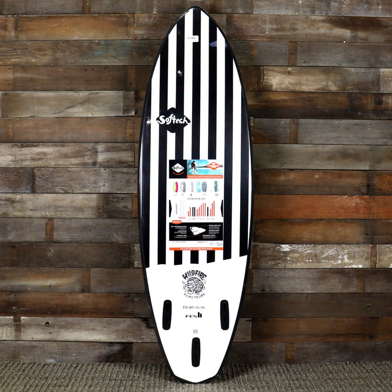 Load image into Gallery viewer, Softech Filipe Toledo Wildfire 5&#39;11 x 20 ⅝ x 2 ¾ Soft Surfboard - Striped
