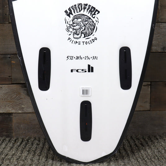 Softech Filipe Toledo Wildfire 5'11 x 20 ⅝ x 2 ¾ Soft Surfboard - Striped