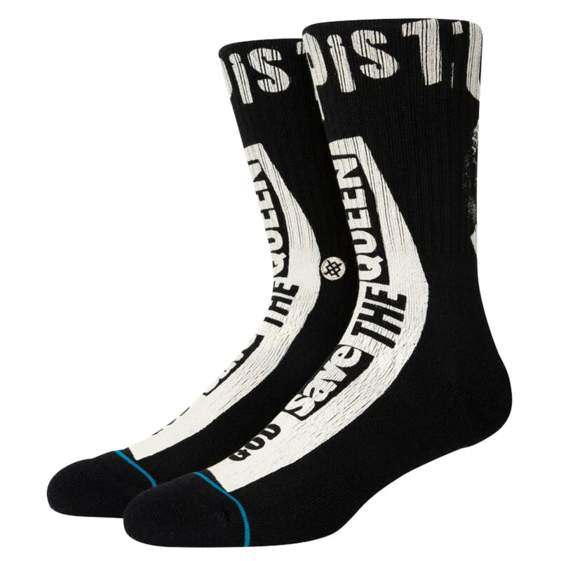 Load image into Gallery viewer, Stance The Sex Pistols God Save The Queen Crew Socks
