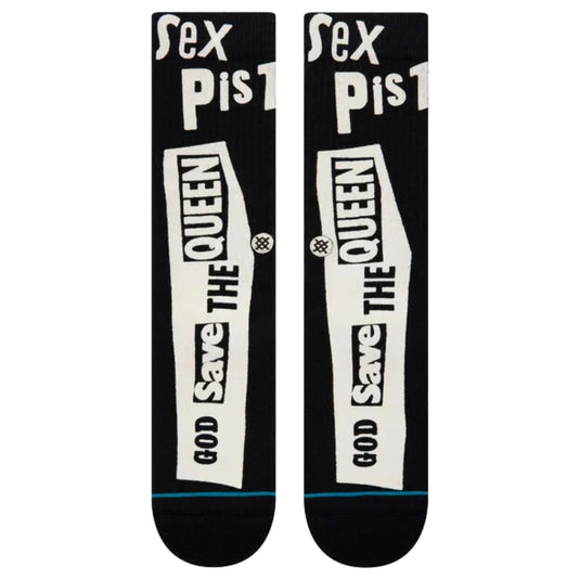 Stance The Sex Pistols God Save The Queen Crew Socks