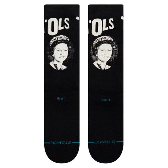 Stance The Sex Pistols God Save The Queen Crew Socks