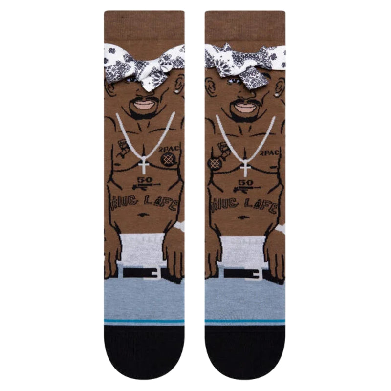 Load image into Gallery viewer, Stance Tupac Shakur Resurrected Crew Socks
