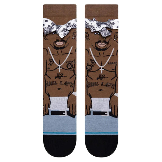 Stance Tupac Shakur Resurrected Crew Socks