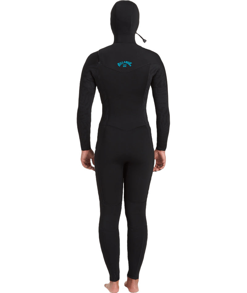 Load image into Gallery viewer, Billabong Women&#39;s Synergy 5/4 Hooded Chest Zip Wetsuit - 2020
