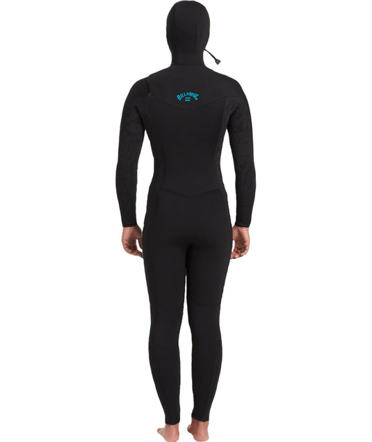 Billabong Women's Synergy 5/4 Hooded Chest Zip Wetsuit - 2020