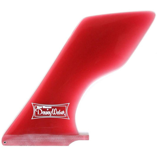 True Ames Fins 10'' Dewey Weber Hatchet Fin - Red