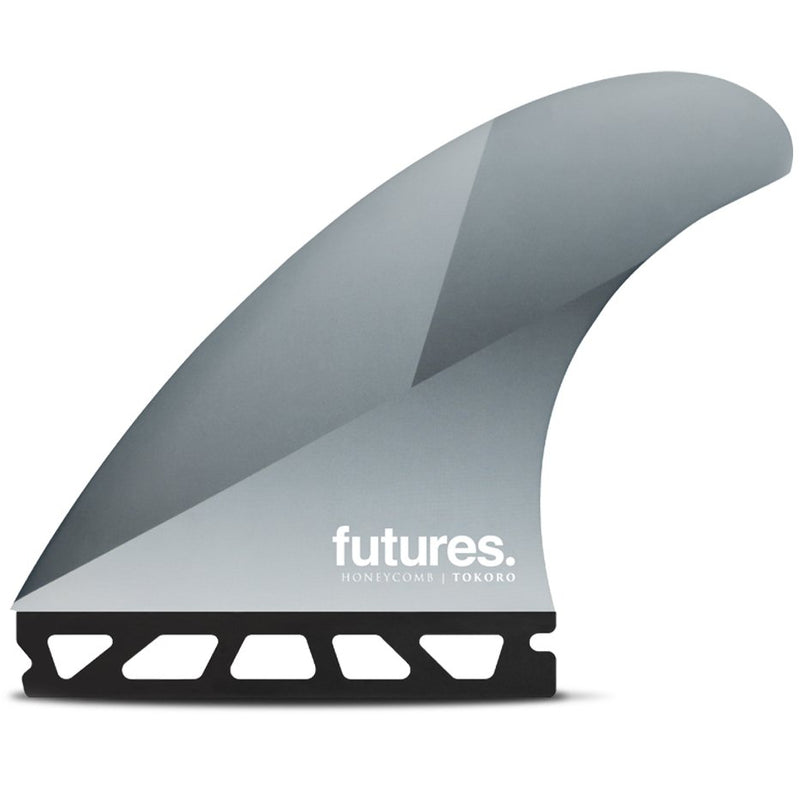 Load image into Gallery viewer, Futures Fins Tokoro Honeycomb Tri Fin Set - Grey
