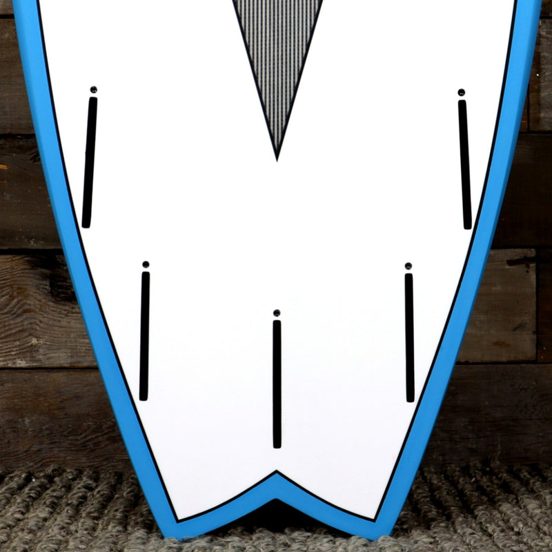 Load image into Gallery viewer, Torq CI Pod Mod 5&#39;10 x 20 ⅞ x 2 ⅝ Surfboard - White/Blue
