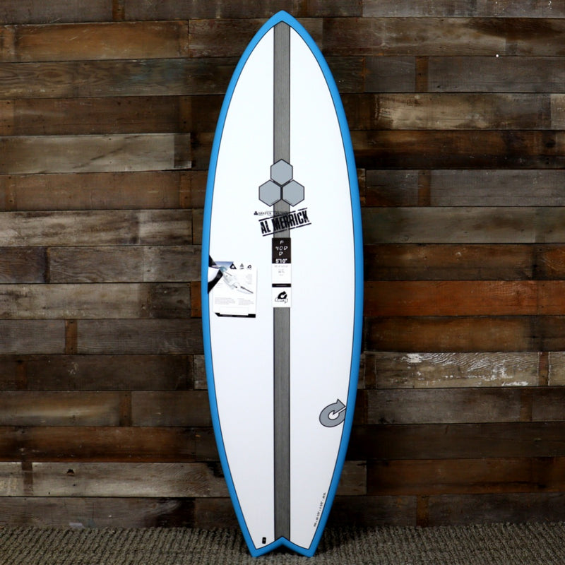 Load image into Gallery viewer, Torq CI Pod Mod 5&#39;10 x 20 ⅞ x 2 ⅝ Surfboard - White/Blue
