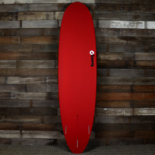 Torq Mod Fun V+ 7'8 x 22 ½ x 3 3/16 Surfboard - Chancho Red/Pinline