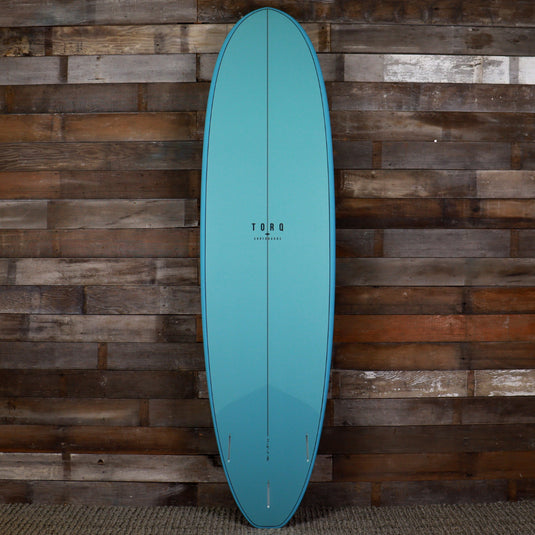 Torq Mod Fun V+ TET 7'4 x 22 x 3 Surfboard - Pewter Blue • BLEMISH