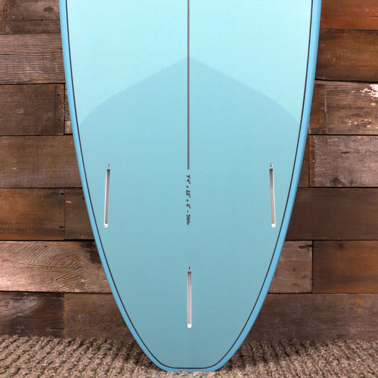 Torq Mod Fun V+ TET 7'4 x 22 x 3 Surfboard - Pewter Blue • BLEMISH