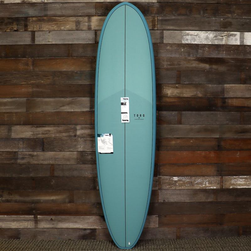 Load image into Gallery viewer, Torq Mod Fun V+ TET 7&#39;4 x 22 x 3 Surfboard - Pewter Blue • DAMAGED
