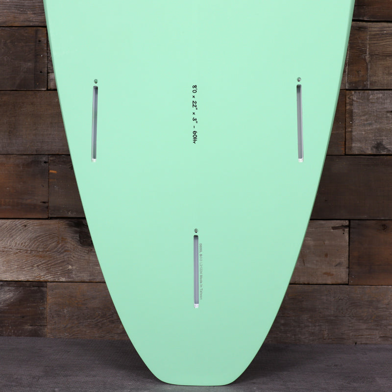 Load image into Gallery viewer, Torq Longboard TET 8&#39;0 x 22 x 3 Surfboard - Seagreen/White • DAMAGED
