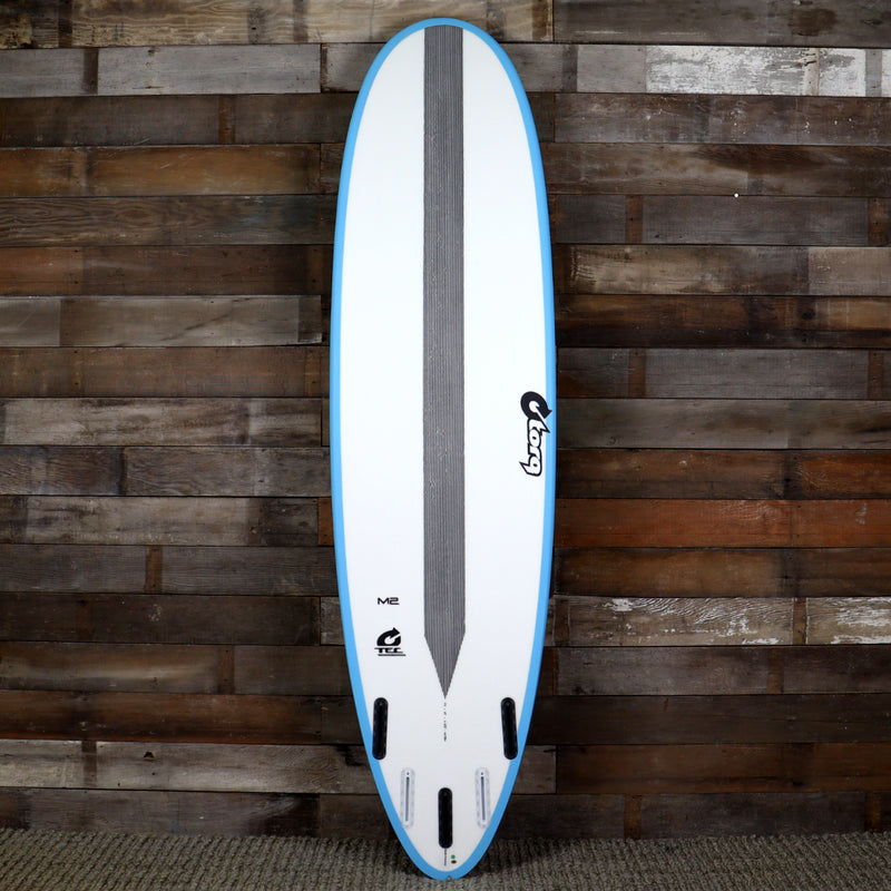 Load image into Gallery viewer, Torq M2 TEC 7&#39;0 x 21 x 2 ⅝ Surfboard - Blue Rails
