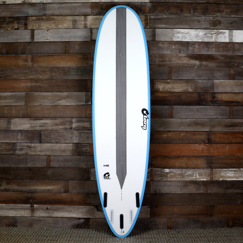 Load image into Gallery viewer, Torq M2 TEC 7&#39;6 x 21 ½ x 2 ¾ Surfboard - Blue Rails
