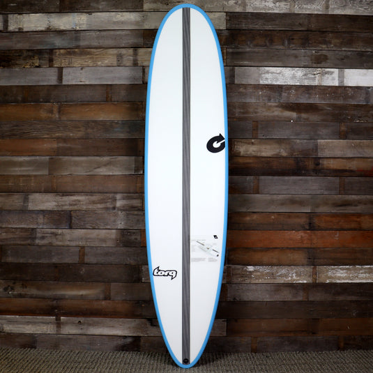 Torq M2 TEC 8'0 x 22 x 2 ⅞ Surfboard - Blue Rails