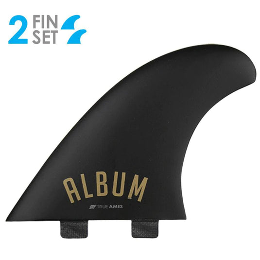 True Ames Album FCS Compatible Twin Fin Set