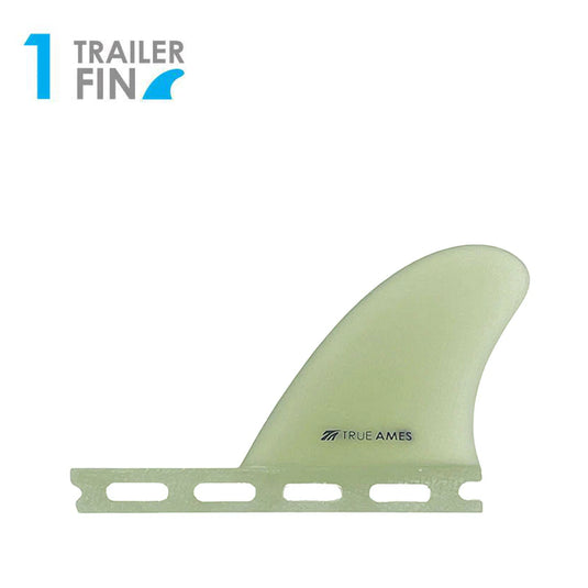 True Ames Fiberglass Futures Compatible Trailer Fin