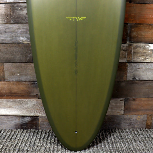 Tyler Warren Shapes Function Hull 7'4 x 21 ¼ x 2 ¾ Surfboard - Olive