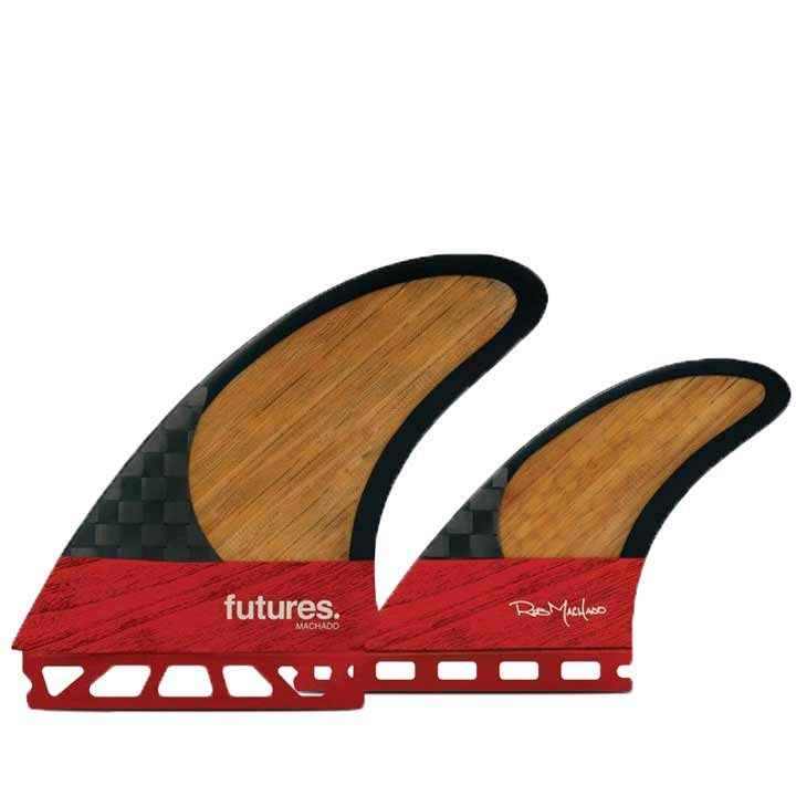 Load image into Gallery viewer, Futures Fins Machado Blackstix 3.0 Twin + 1 Fin Set
