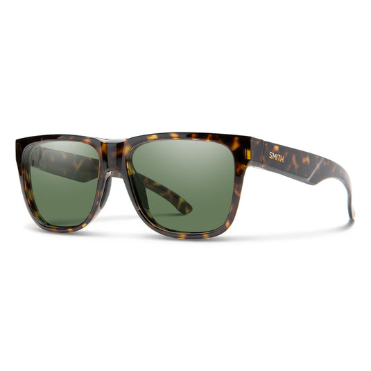 Smith Lowdown 2 Polarized Sunglasses - Vintage Tortoise/Grey Green