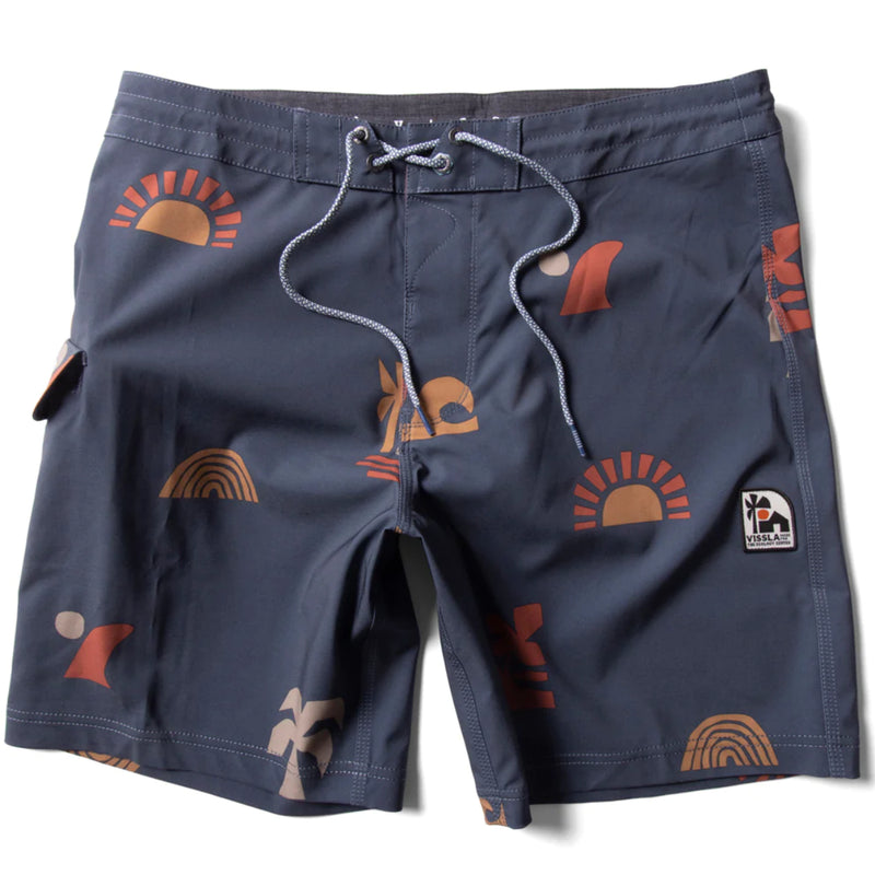 Load image into Gallery viewer, Vissla Ecology Center Surf Farm 17.5&#39;&#39; Boardshorts
