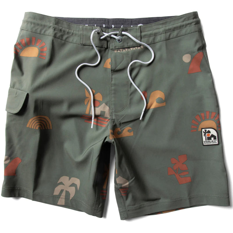 Load image into Gallery viewer, Vissla Ecology Center Surf Farm 17.5&#39;&#39; Boardshorts
